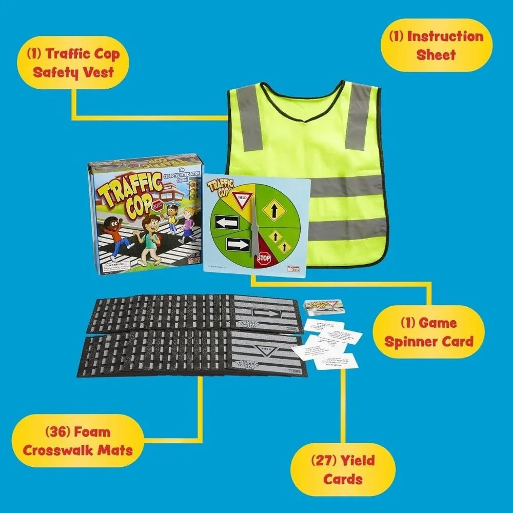 Traffic Cop: The Cross-The-Intersection Classic! The School‎ Yard Game NIB.